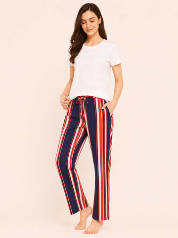 DREAMDHARA Classic Stripe Nightsuit